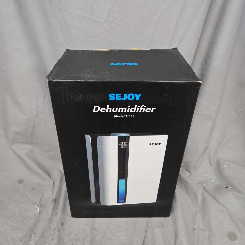 BOXED SEJOY DEHUMIDIFIER CT15