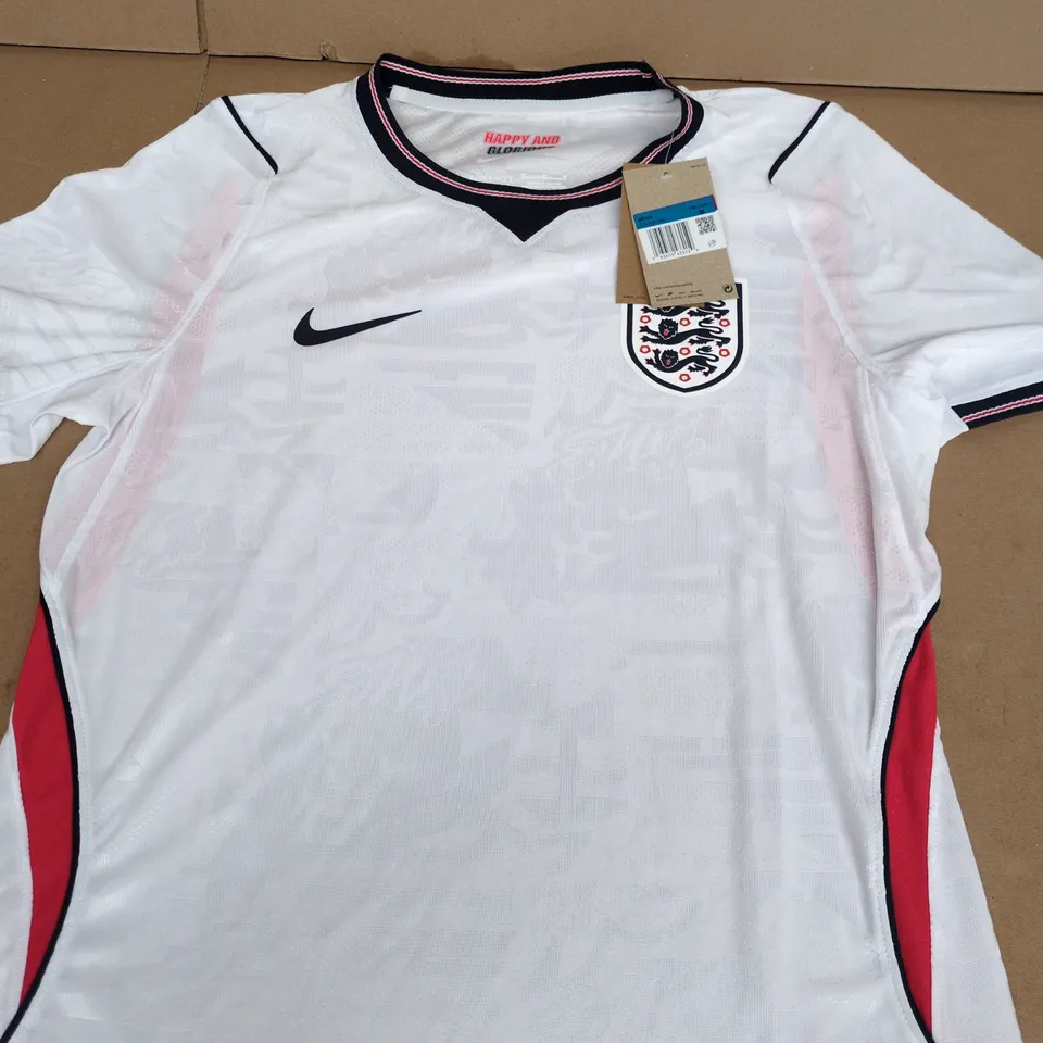 NIKE ENGLAND T-SHIRT WHITE SIZE M