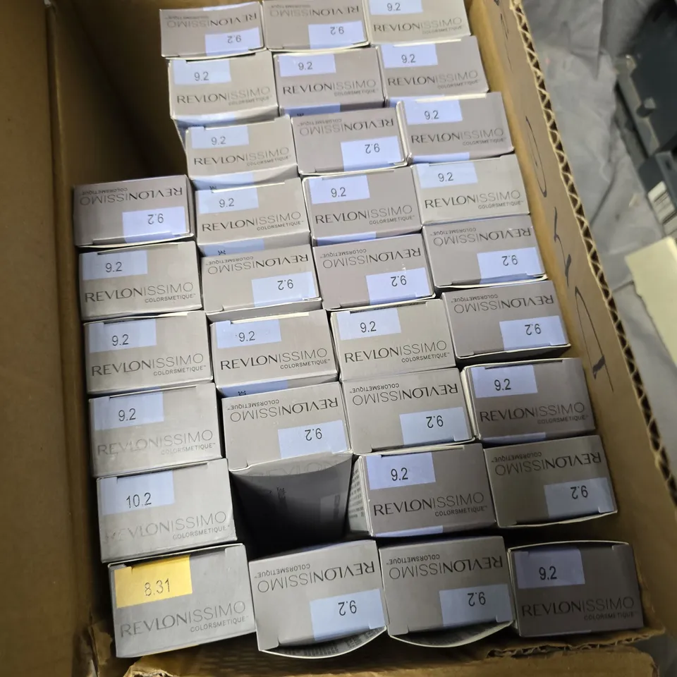 REVLONISSIMO PERMANENT HAIR COLOR – ASSORTED SHADES (BOX LOT)