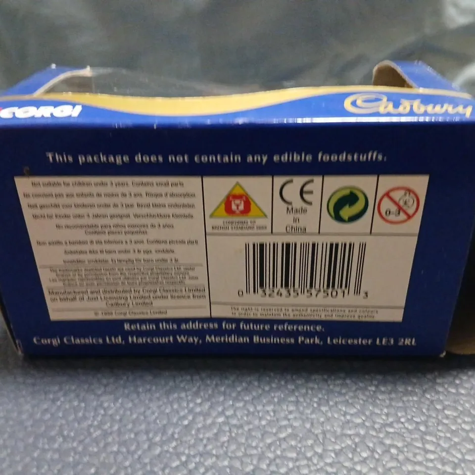 CORGI CADBURY'S CREME EGG MINI CAR – BOXED