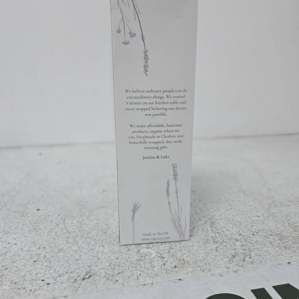 VALETTE LONDON LEMONGRASS & ROSEMARY REED DIFFUSER – BOXED