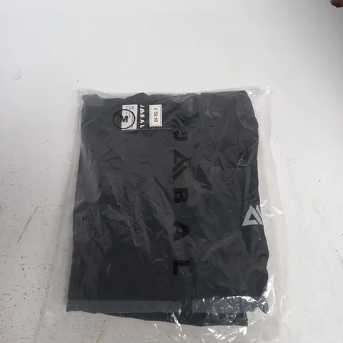 JABAL MEN'S GREY & BLACK JACKET AND TROUSERS SET, SIZE M
