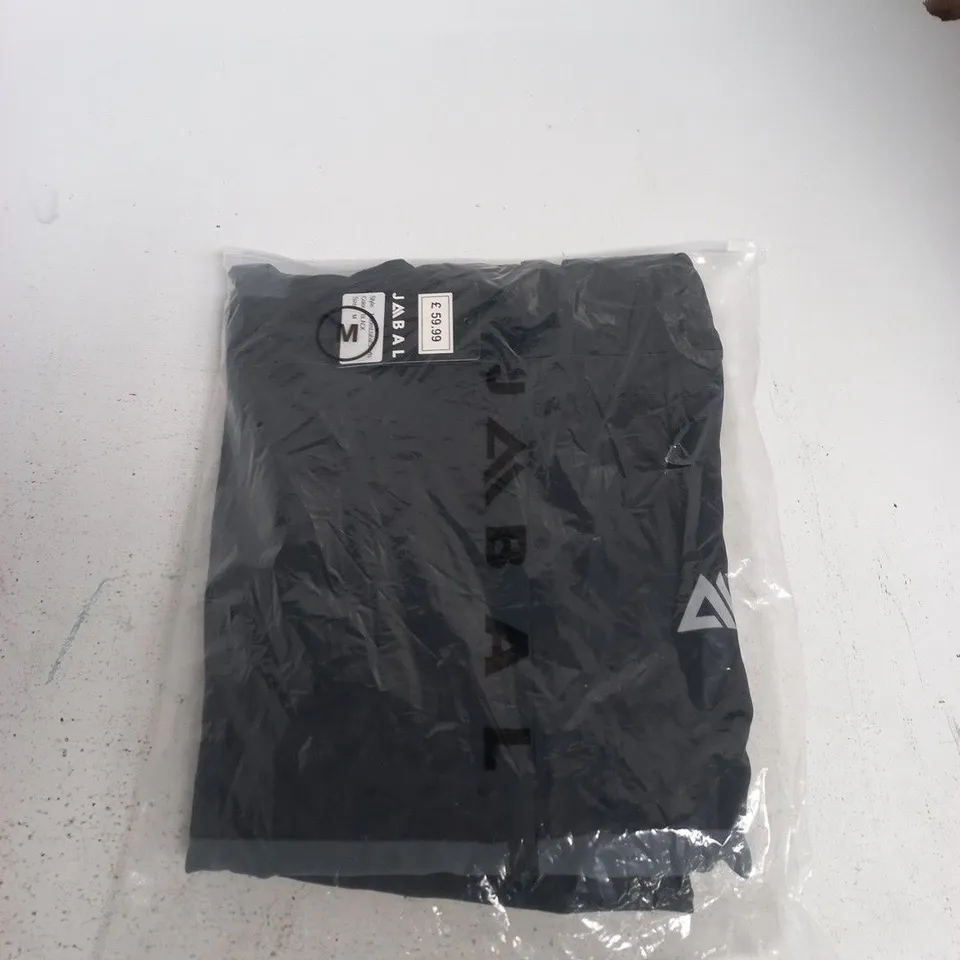 JABAL MEN'S GREY & BLACK JACKET AND TROUSERS SET, SIZE M