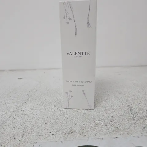 VALETTE LONDON LEMONGRASS & ROSEMARY REED DIFFUSER – BOXED