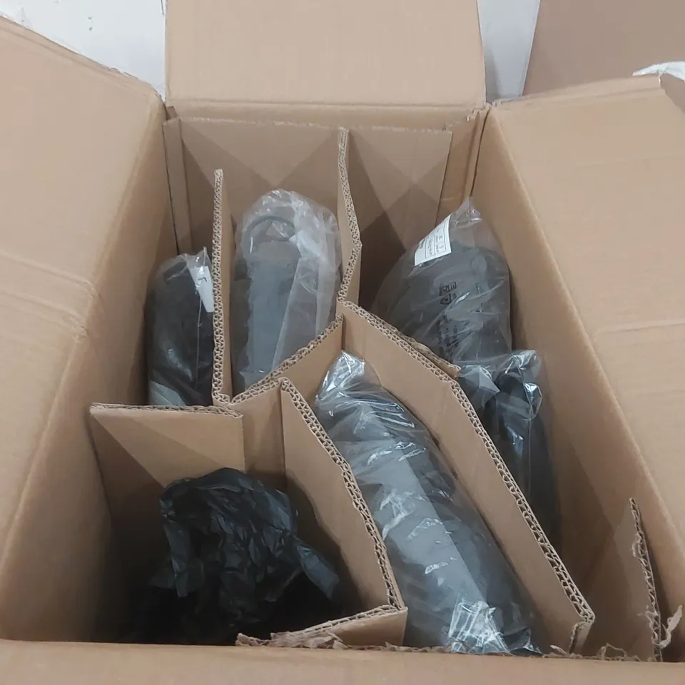 BOX CONTAINING APPROXIMATELY 6x BRAND NEW SIMPLY BE BLACK PHOEBE EXTRA WIDE SANDALS - SIZE 5