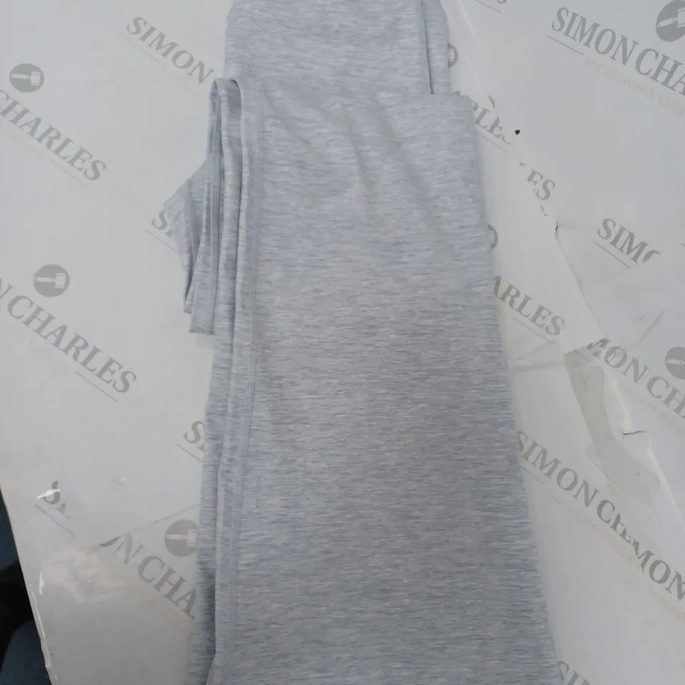 T/ALA DAYFLEX WRAP HIGH WAISTED FLARED YOGA PANTS, GREY - SIZE SMALL