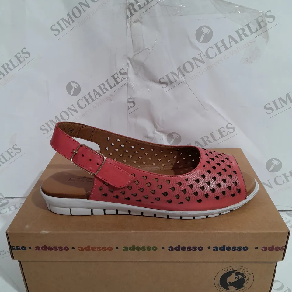 ADESSO SALMON PINK SANDLE - EU 5