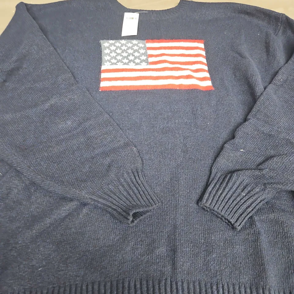 HOLLISTER KNITTED JUMPER - SIZE XL