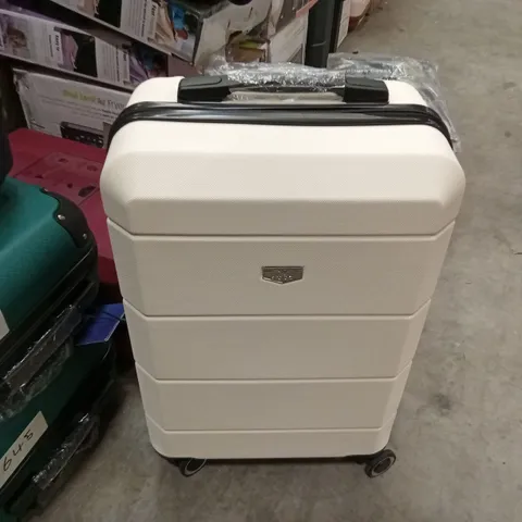 SMALL SUITCASE WHITE & BLACK