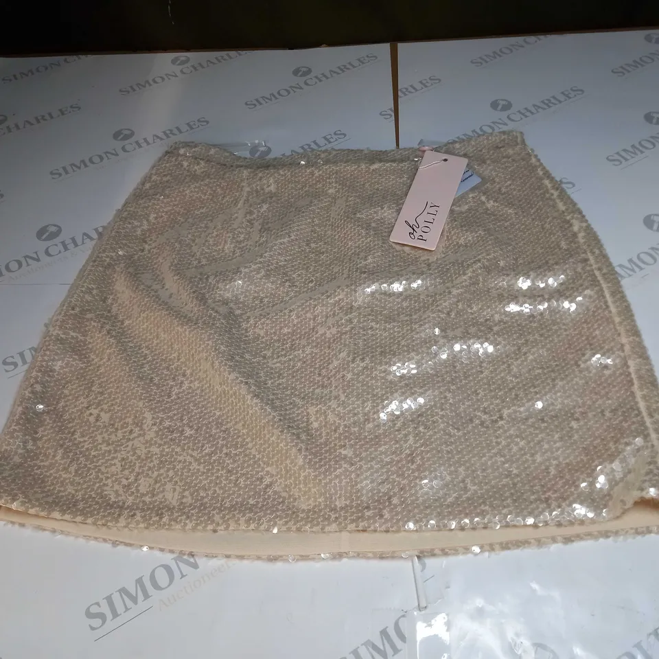 OH POLLY SEQUIN SKIRT SIZE 14