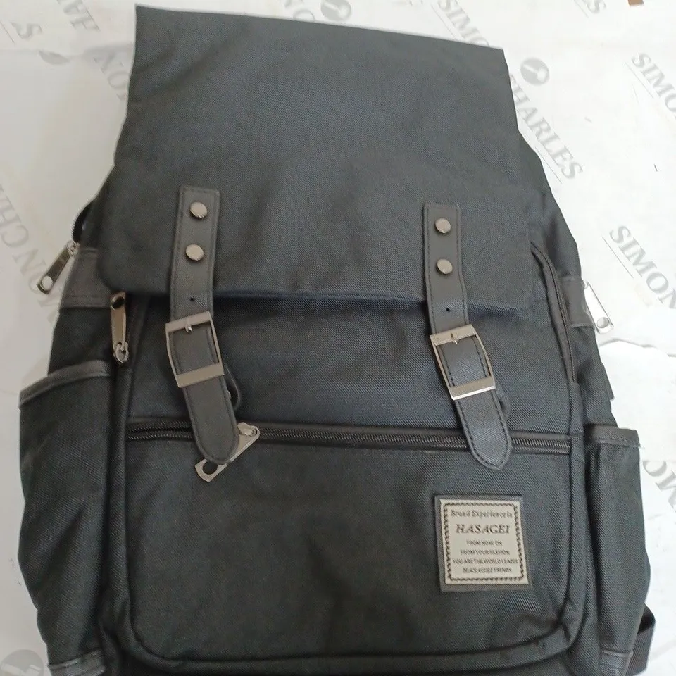 HASAGEI BLACK BACKPACK 