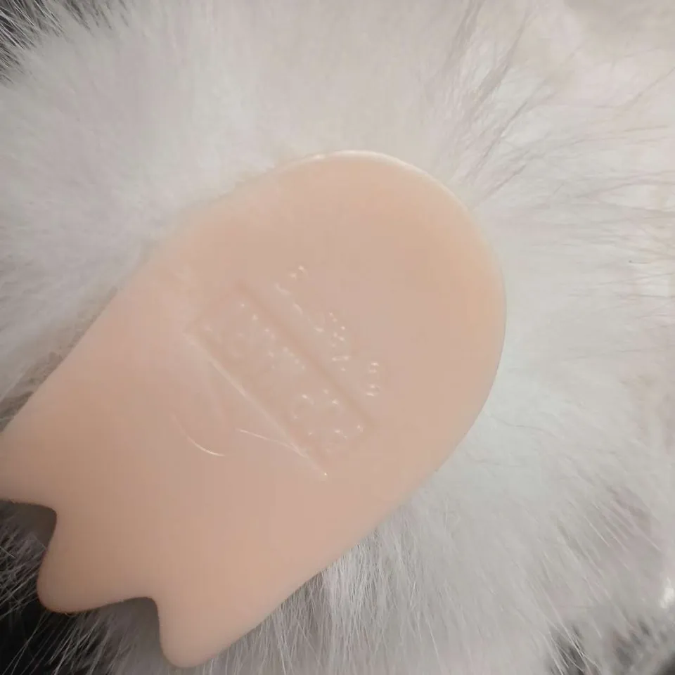 ZIMOMO ORIGINAL FLUFFY WHITE PLUSH CREATURE WITH SILVER WINGS