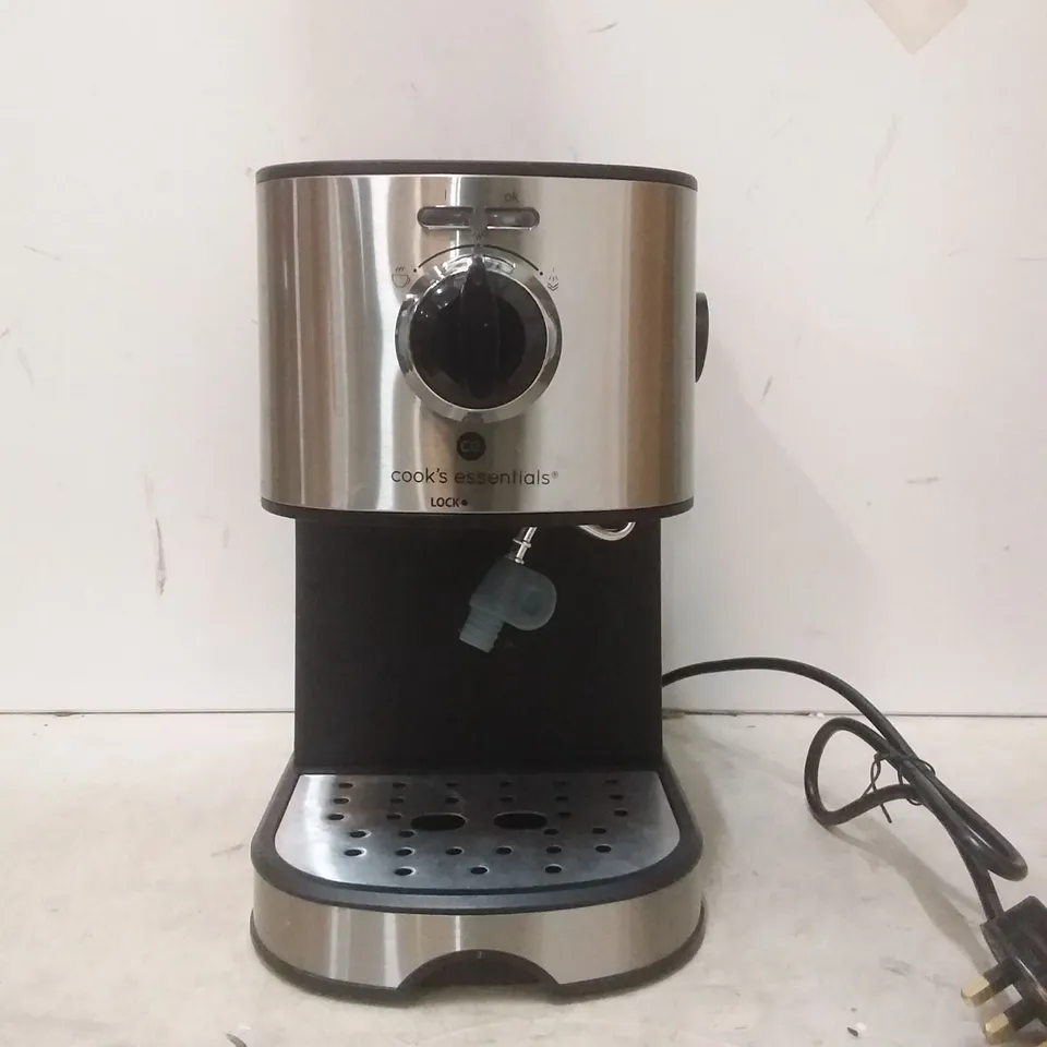 COOK'S ESSENTIALS PUMP ESPRESSO COFFEE MACHINE