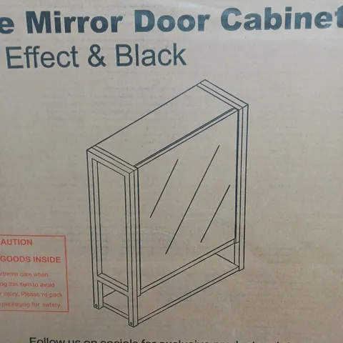 LINLEY SINGLE MIRROR BATHROOM WALL CABINET