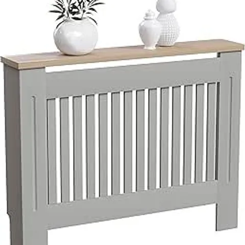 BOXED VIDA DESIGNS ARLINGTON RADIATOR COVER - OLIVE GREY (1 BOX)