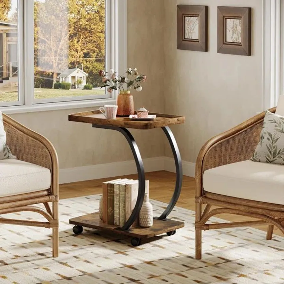 BOXED TRAY TOP C TABLE END TABLE (1 BOX)