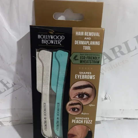 HOLLYWOOD BROWZER 4 PIECE GEMSTONE COLLETION DERMAPLANING KIT