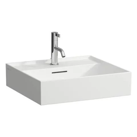 BOXED KARTELL LAUFEN COUNTERTOP WASHBASIN, GROUND BOTTOM