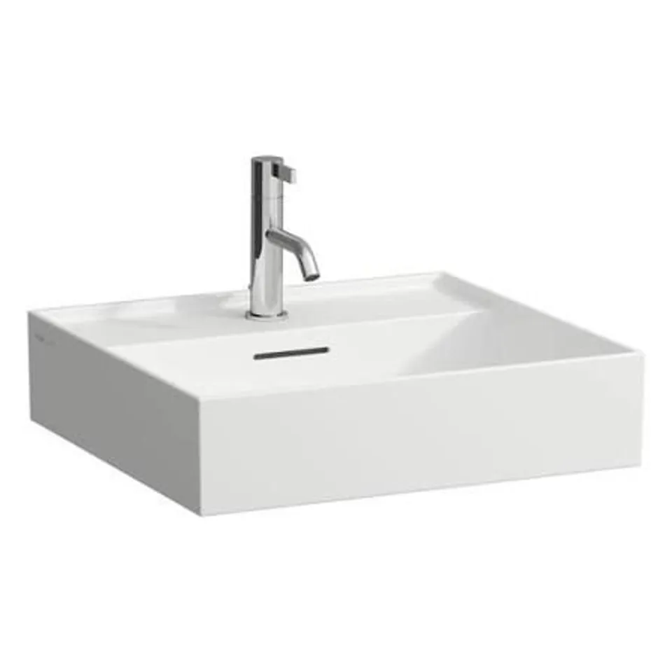 BOXED KARTELL LAUFEN COUNTERTOP WASHBASIN, GROUND BOTTOM