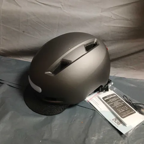 SHINMAX BICYCLE HELMET FOR URBAN COMMUTERS – MATTE GREY