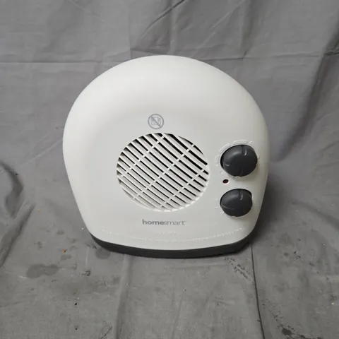 HOMESMART PORTABLE FLAT FAN HEATER – WHITE