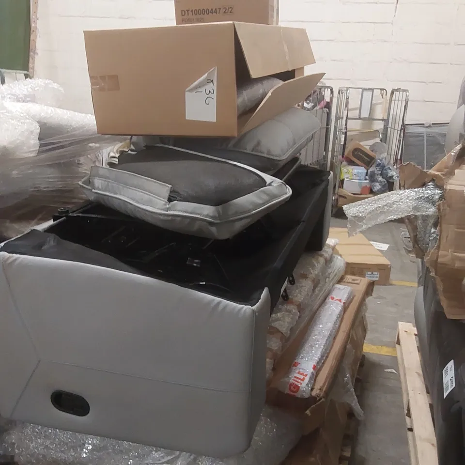 PALLET CONTAINING A LARGE QUANTITY OF ASSORTED FURNITURE PARTS