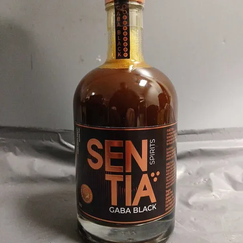 SENTIA BLACK GABA SPIRIT 50CL | VEGAN GLUTEN & GMO FREE 