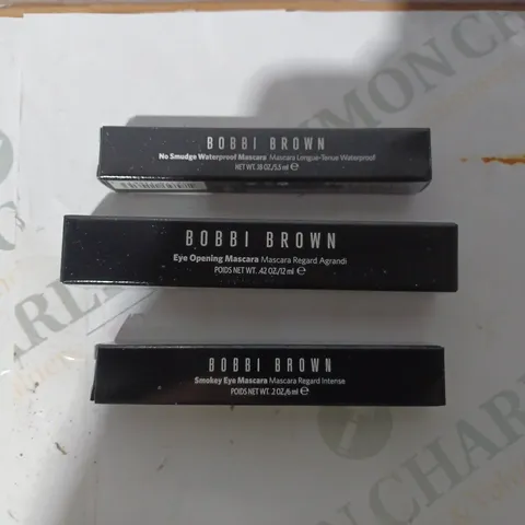BOBBI BROWN 3 PIECE MASCARA SET
