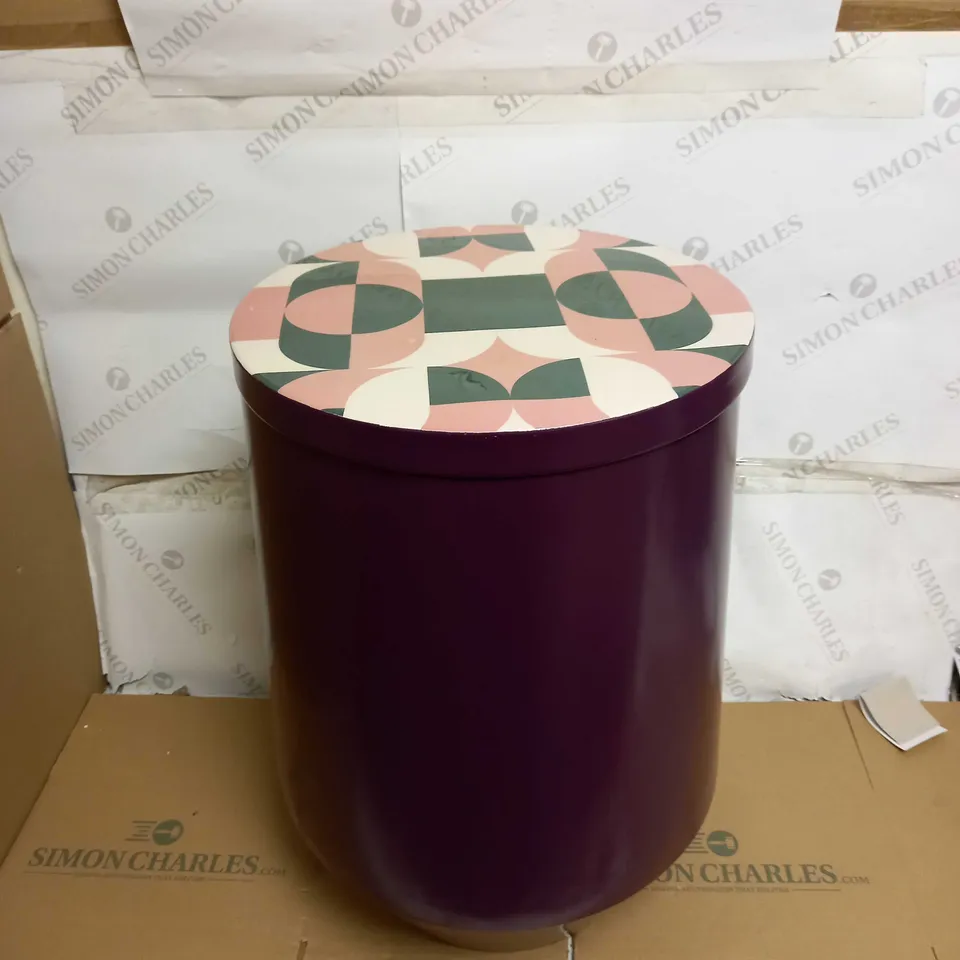 BUNDLEBERRY BY AMANDA HOLDEN INDOOR OUTDOOR STORAGE SIDE TABLE