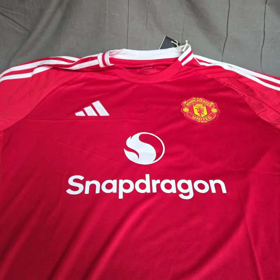 MANCHESTER UNITED FC HOME JEREY WITH MAINOO 37 - SIZE XXL