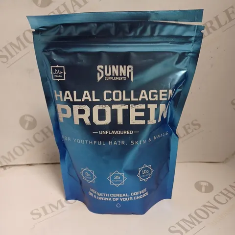 SEALED SUNNA HALAL COLLAGEN PROTEIN - 250G - UNFLAVOURED 