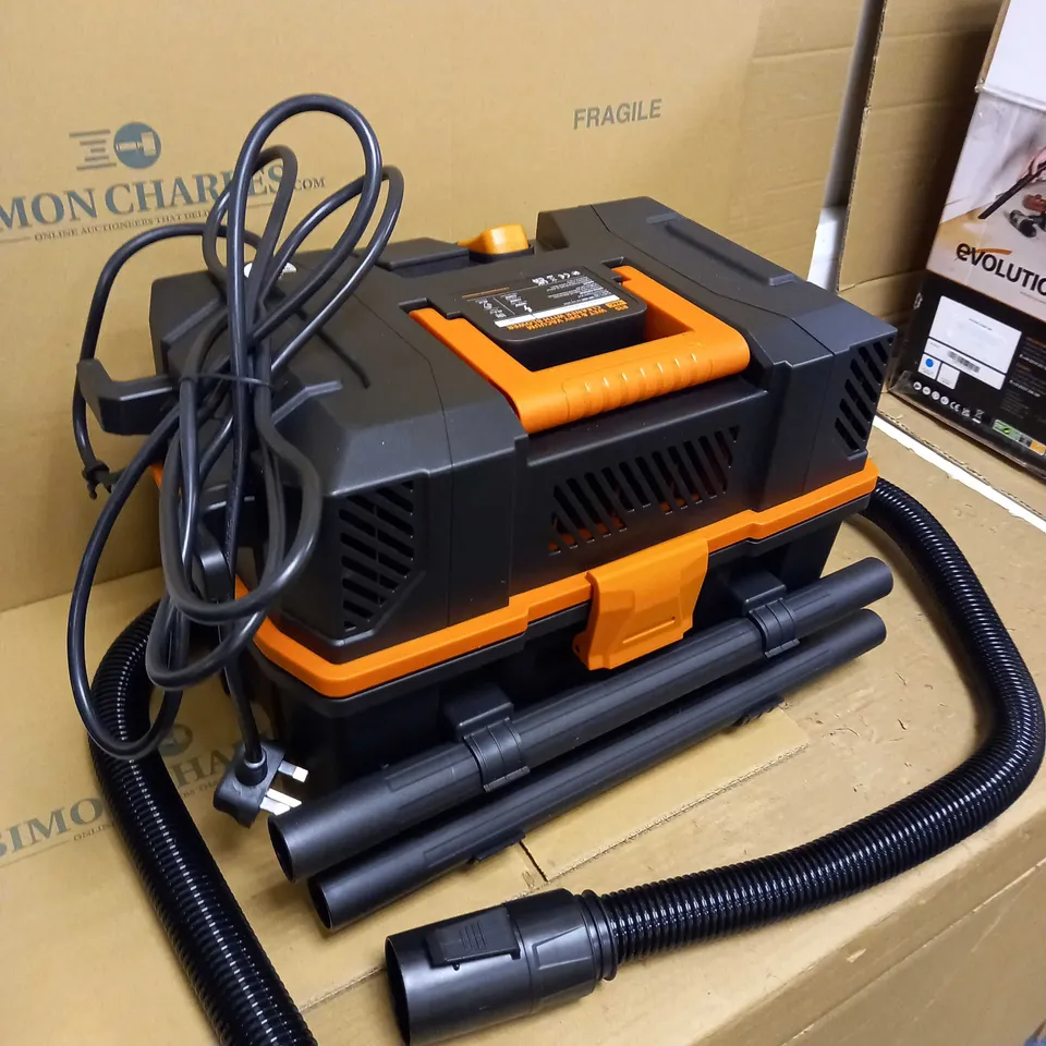 EVOLUTION POWER TOOLS 086-0001 R15VAC WET & DRY VACUUM CLEANER