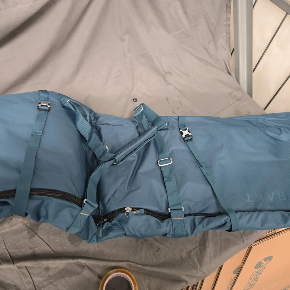 UNTRAKT SKI ROLLER BAG – BLUE, ONE SIZE