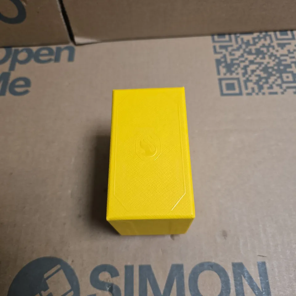 SWAROVSKI SILVER-TONE BRACELET WITH PAVÉ CHARM