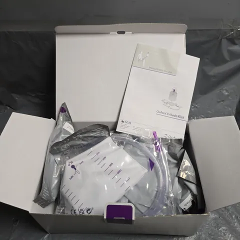 BOXED QUFORA IRRISEDO KLICK TRANSANAL IRRIGATION CATHETER SET