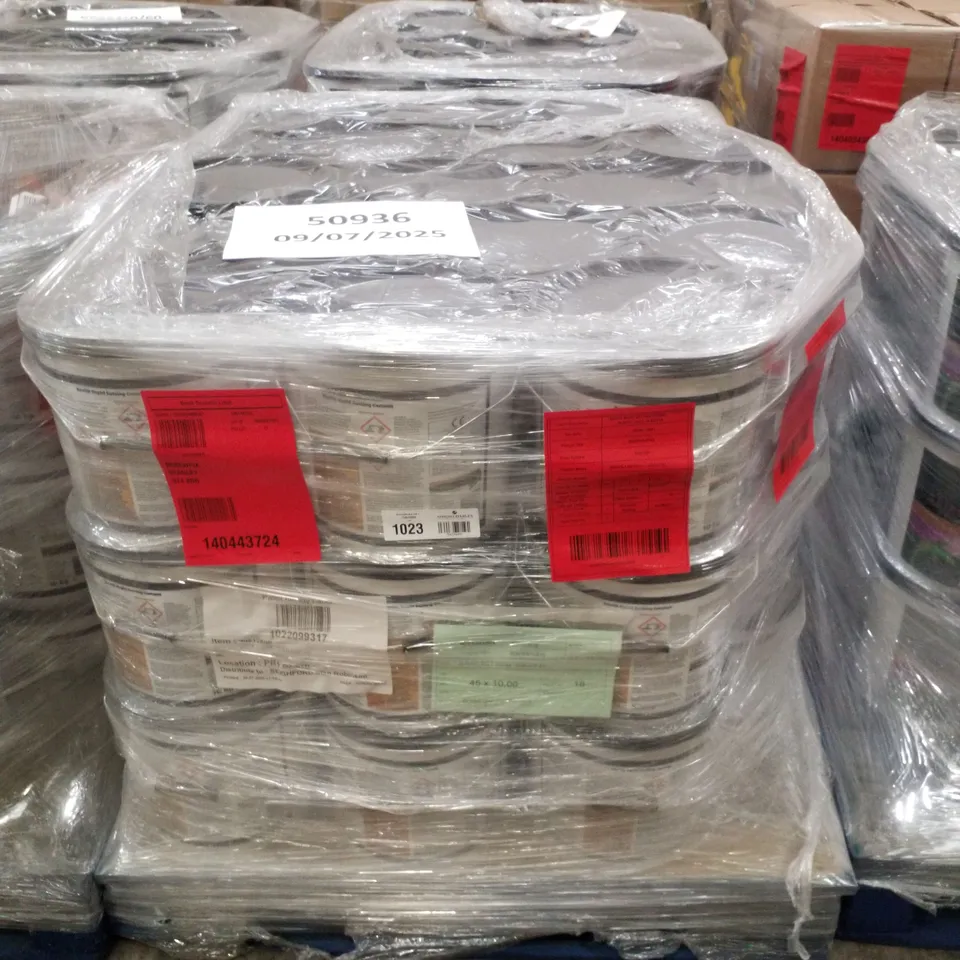 PALLET CONTAINING APPROXIMATELY 45 BUCKETS OF BOSTIK CEMENTONE RAPID SETTING WATERPROOF CEMENT 10KG
