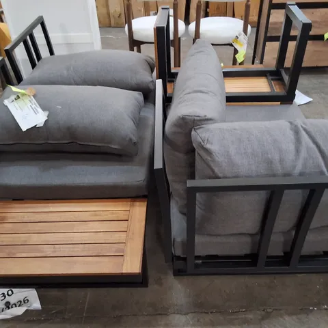 GARDEN 4 PEICE OUTDOOR FURNITURE SET