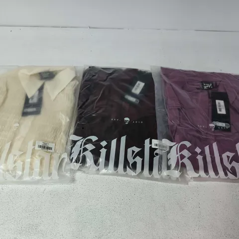 LOT OF APPROXIMATELY 28 BRAND NEW KILLSTAR CLOTHING ITEMS TO INCLUDE LYRICORE DRESS AND FALLEN LIGHT TOP - VARIOUS SIZES