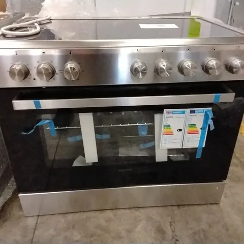 ELECTRIQ 90CM SINGLE CAVITY INDUCTION RANGE COOKER - STAINLESS STEEL