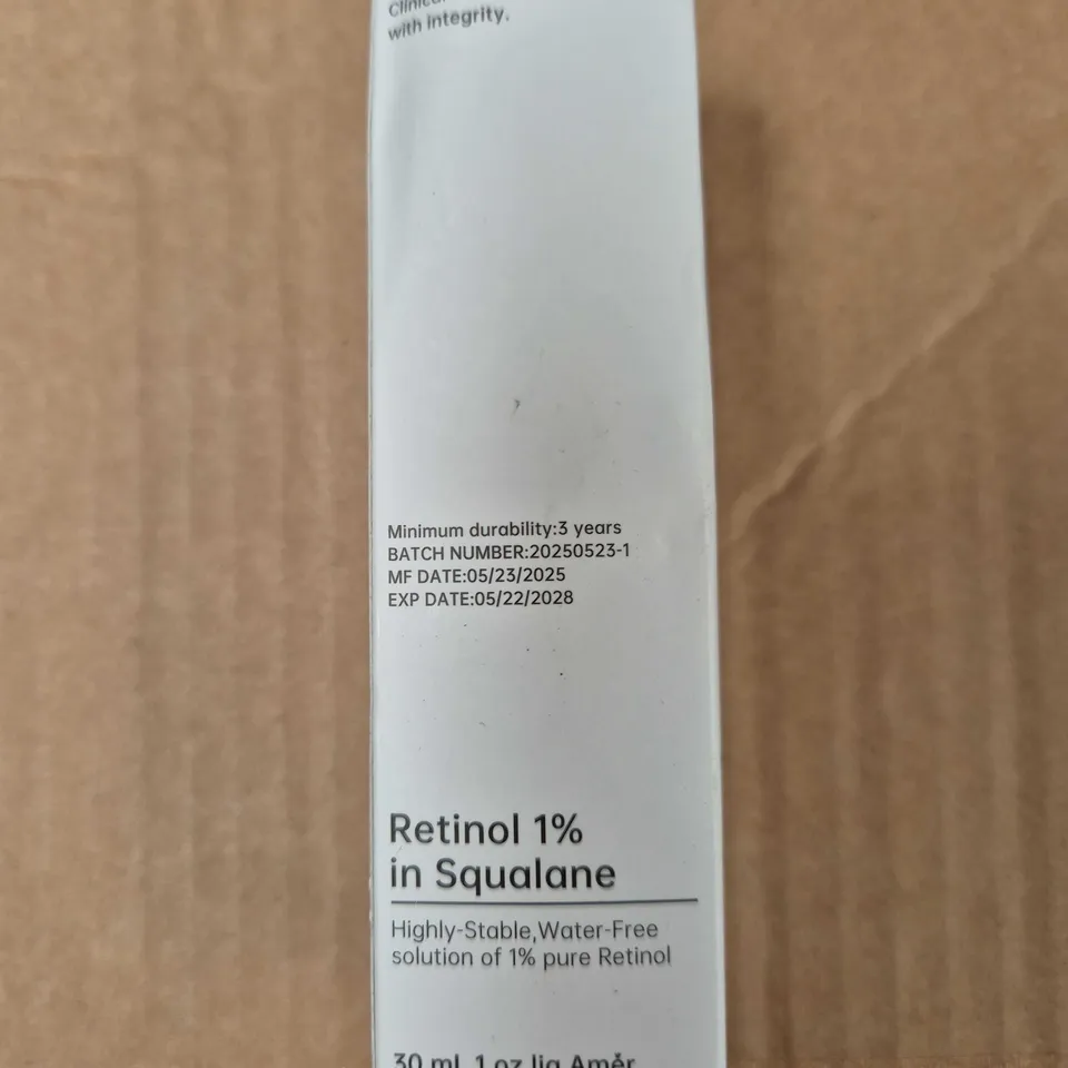 RETINOL 1% IN SQUALANE – 30 ML COSMETIC SERUM