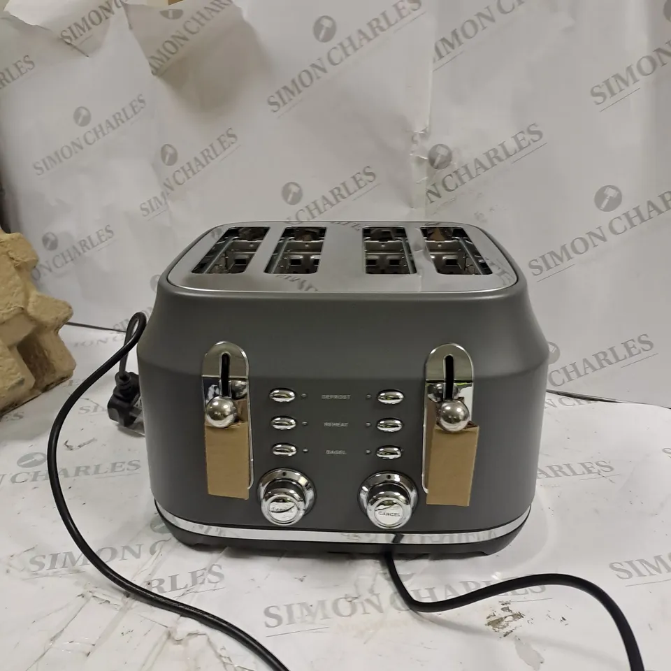 BOXED RANGEMASTER SLATE GREY TOASTER 