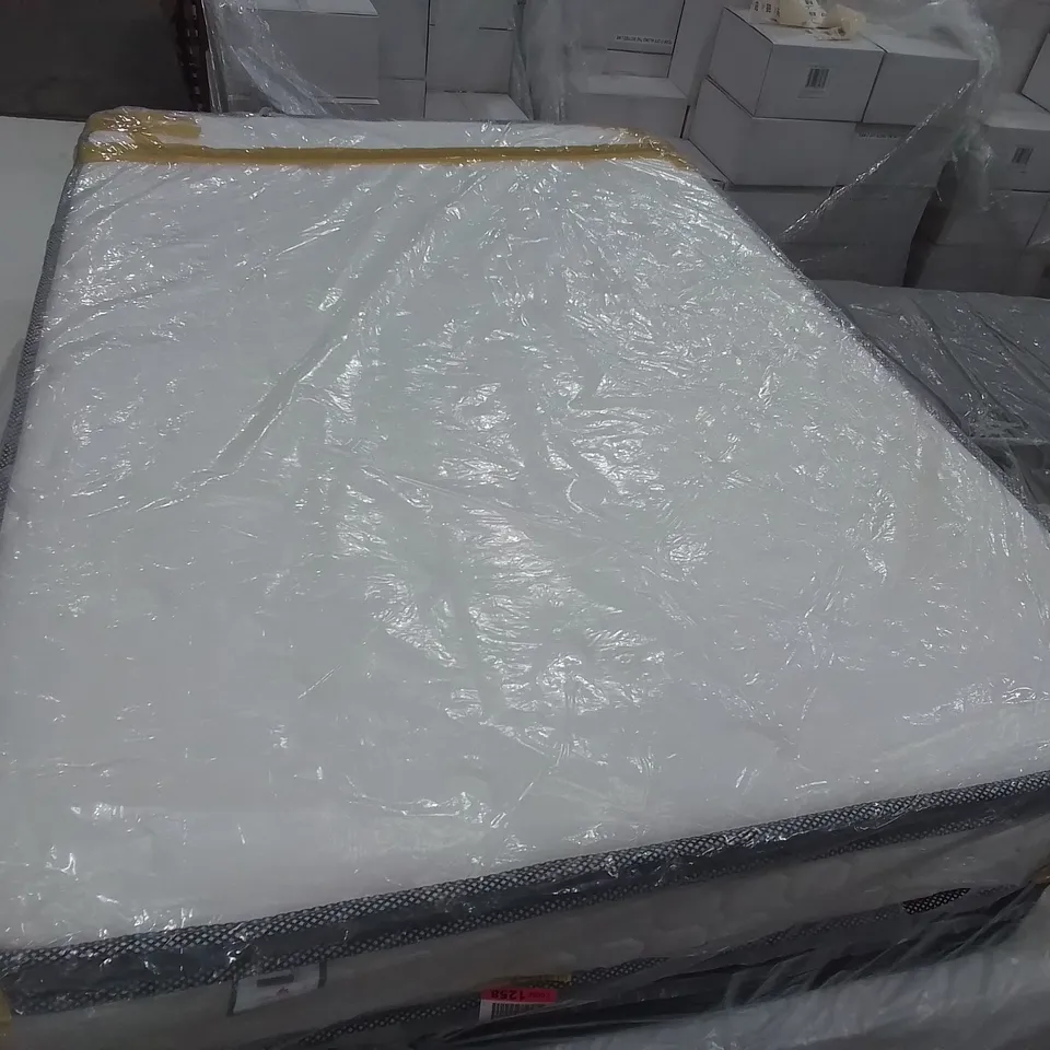 BAGGED 135CM CATHERINE PILLOW-TOP POCKET SPRUNG DOUBLE MATTRESS