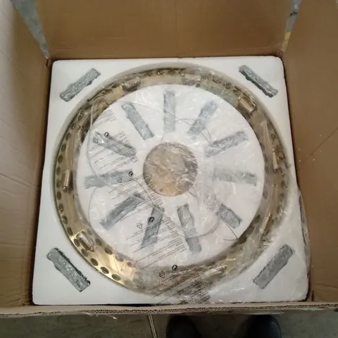 BOXED CHANDELIER CEILING LIGHT
