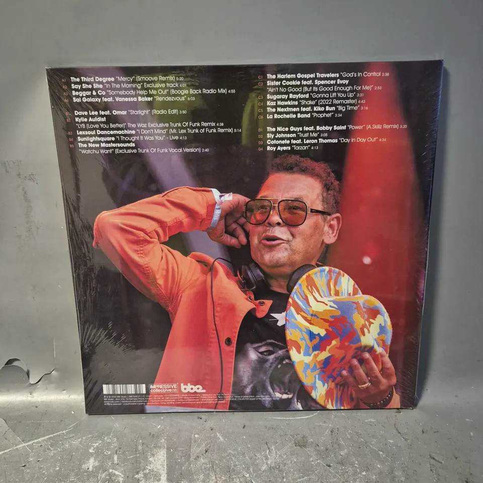 THE CRAIG CHARLES TRUNK OF FUNK VOLUME 3 SIGNED VINYL 