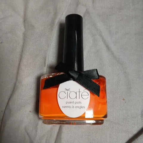 BOX OF APPROXIMATELY 160 CIATE PAINT POTS NAIL POLISH SET OF 6 – SPEED DIAL (ORANGE) 0.46 FL OZ / 13.5 ML EACH-NO EXPIRY DATE SHOWN 