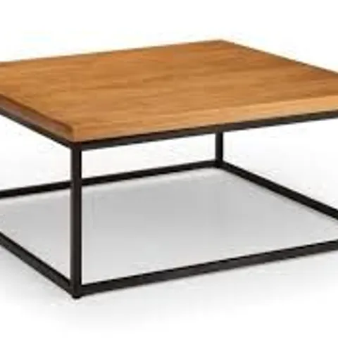 BOXED JULIAN BOWEN BROOKLYN SQUARE COFFEE TABLE - OAK (1 BOX)