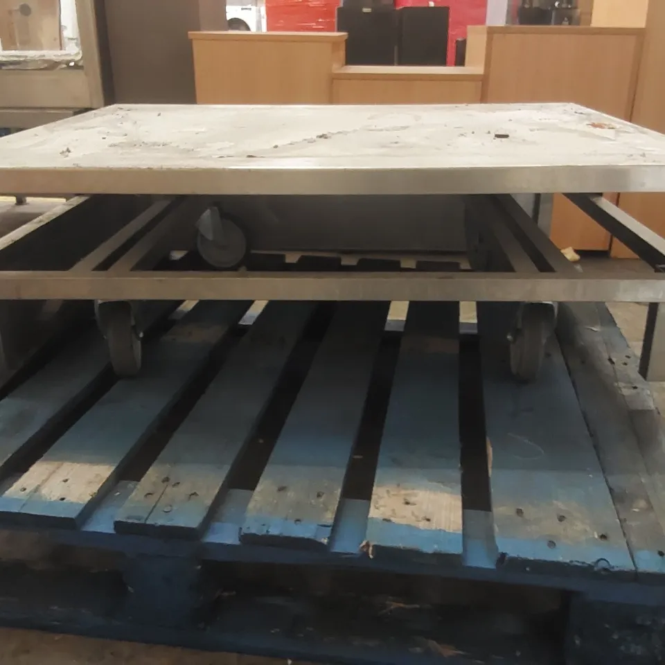 COMMERCIAL STAINLESS PORTABLE PLATFORM