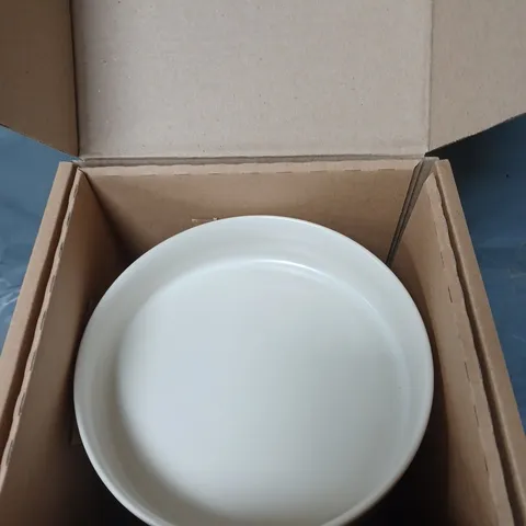 FAR & AWAY 12 PIECE LARGE PLATES, SMALL PLATES AND BOWLS SET - PEARL