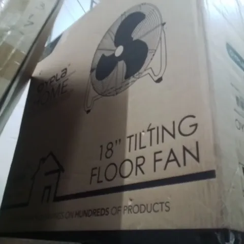 BOXED OYPLA 18" TILTING FAN 