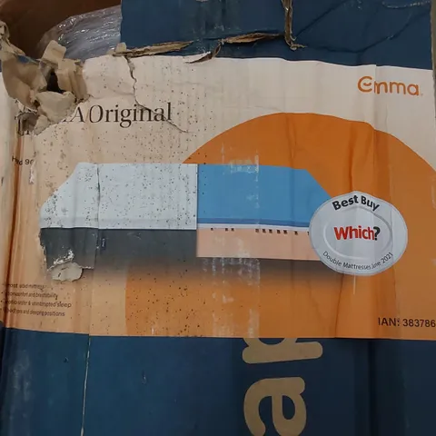 BOXED THE EMMA ORIGINAL SINGLE MEMORY FOAM MATTRESS